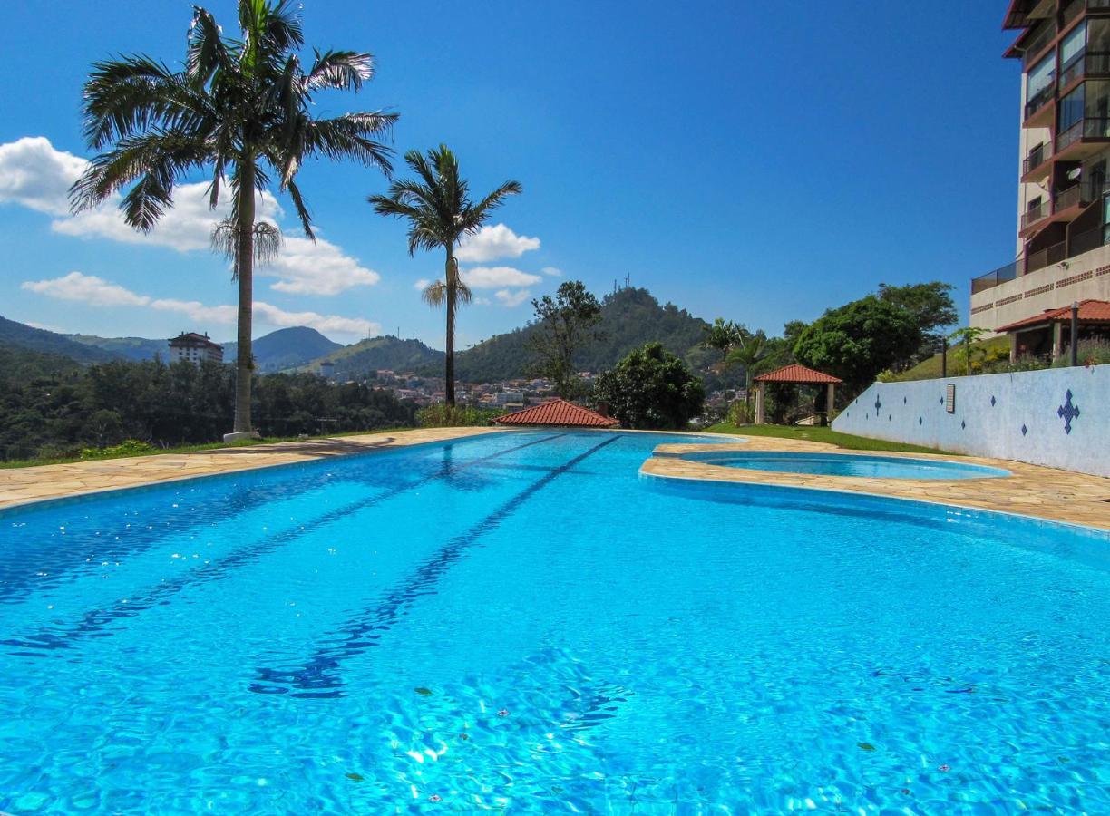 Apto C Lazer E Linda Vista Verde Aguas De Lindoia Ngoại thất bức ảnh