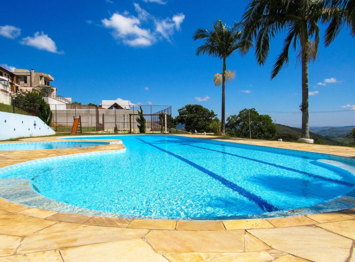 Apto C Lazer E Linda Vista Verde Aguas De Lindoia Ngoại thất bức ảnh