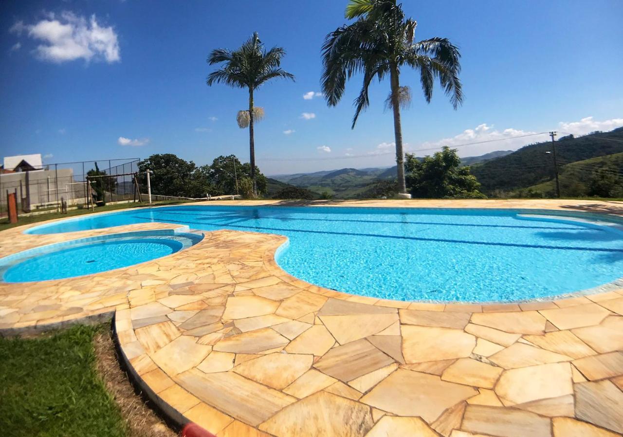 Apto C Lazer E Linda Vista Verde Aguas De Lindoia Ngoại thất bức ảnh